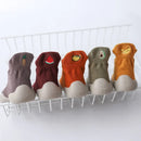 Meia Infantil com sola de borracha anti-derrapante