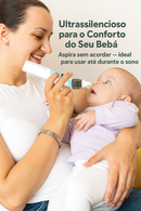 Aspirador Nasal para Bebé com Sucção Suave