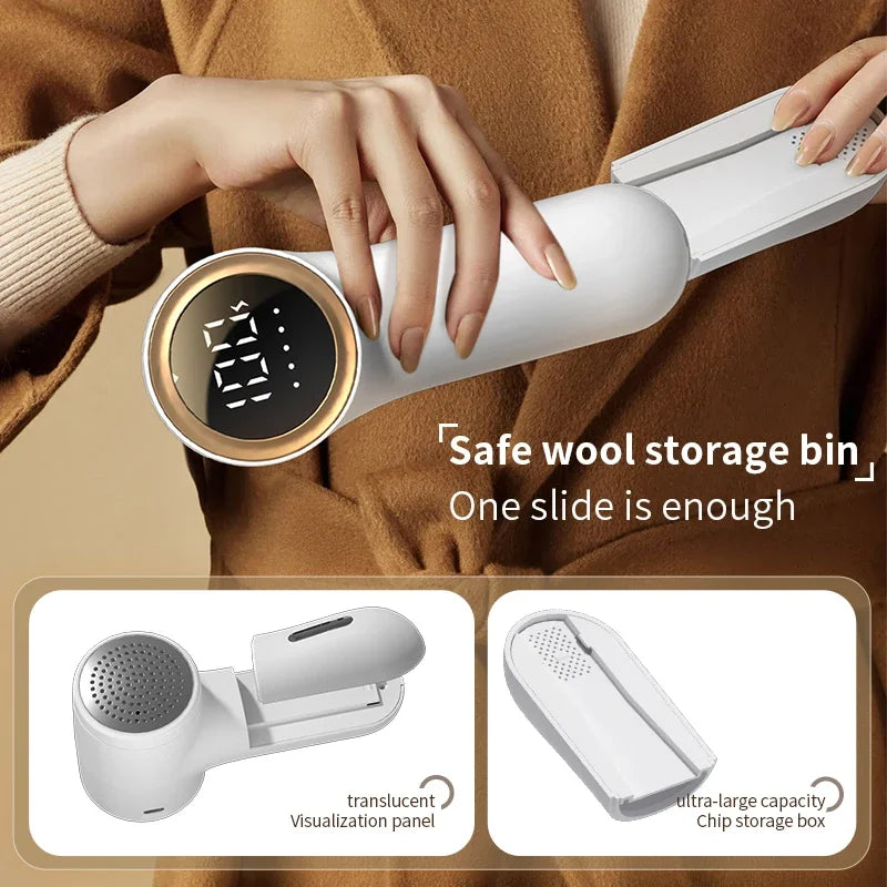Removedor de fiapos e  borbotos Xiaomi  recarregável por USB