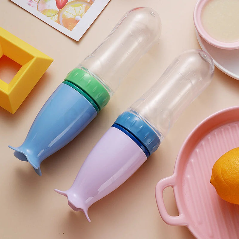 Colher para papinha e Frutas em silicone