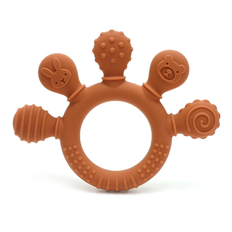 Mordedor Sensorial em Silicone