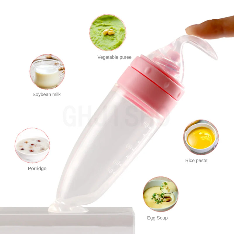 Colher para papinha e Frutas em silicone
