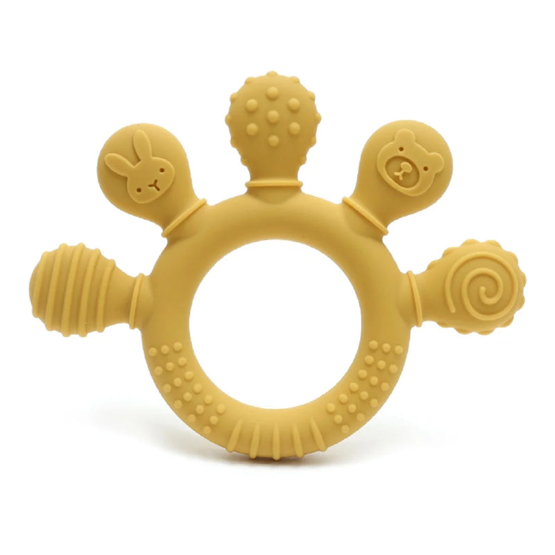 Mordedor Sensorial em Silicone