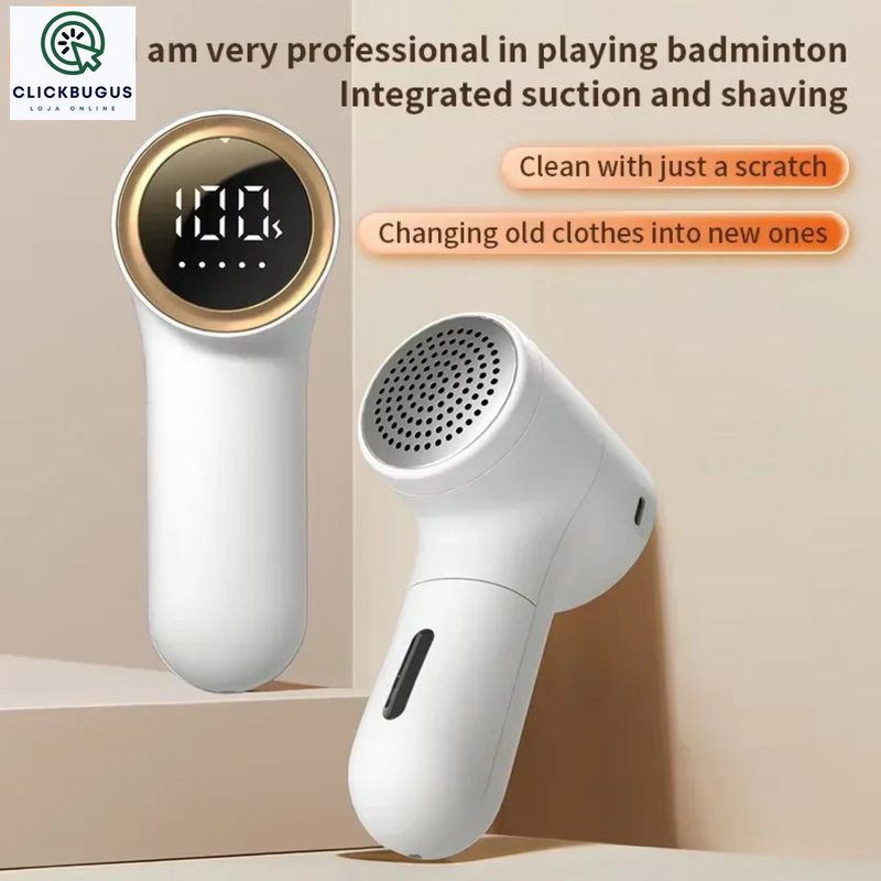 Removedor de fiapos e  borbotos Xiaomi  recarregável por USB